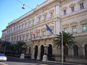 Italienische Zentralbank - Architekt Gaetano Koch 