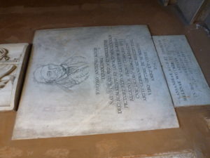 Inschrift am teutonischen Friedhof des Vatikans 